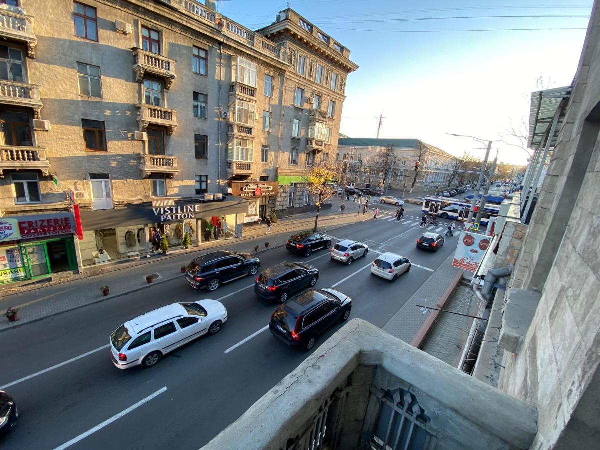 Stefan Cel Mare Boulevard Ultracentral Apartments In The Center Chişinau Exteriör bild