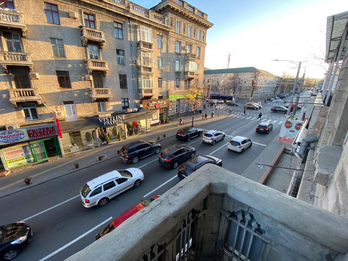 Stefan Cel Mare Boulevard Ultracentral Apartments In The Center Chişinau Exteriör bild